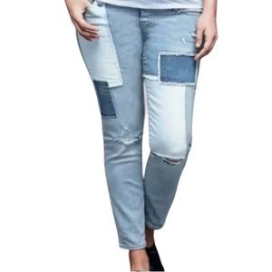 Gap 1969 Patchwork Jeans